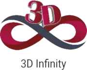 3D Infinity logo