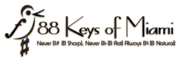 88 Keys of Miami logo