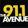 91.1 the Avenue logo