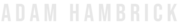 Adam Hambrick logo