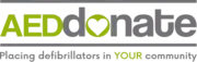 AEDdonate logo
