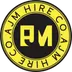 AJM Hire Co logo