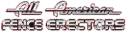 All American Fence Erectors logo