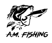 A.M. Fishing logo