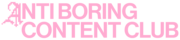 Anti Boring Content Club logo