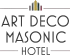 Art Deco Masonic Hotel logo