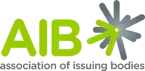 Association of Issuing Bodies (aib) logo