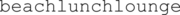 Beach Lunch Lounge logo