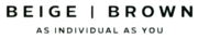 Beige | Brown logo