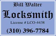 Bill Walter Locksmith logo