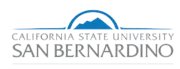Cal State University of San Bernardino (csusb) logo