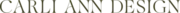 Carli Ann Design logo