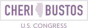 Cheri Bustos for Congress logo
