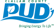 Clallam County’s Public Utility District (pud) logo