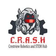 C.r.a.s.h. — Crestview Robotics and STEM Hub logo