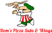 Dom’s Pizza Subs & Wings logo