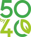 Fifty by Forty (50by40) logo
