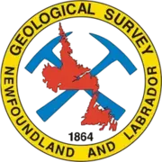 Geological Survey of Newfoundland and Labrador logo
