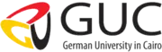 German University in Cairo logo