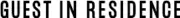 Guest in Residence logo