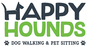 Happy Hounds Dog Walking and Pet Sitting logo