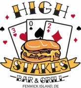 High Stakes Bar & Grill logo