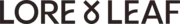Lore & Leaf logo