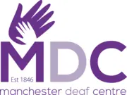 Manchester Deaf Centre logo