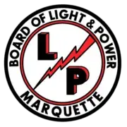 Marquette Board of Light and Power (mblp) logo