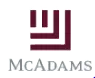 McAdams logo