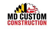 MD Custom Construction logo