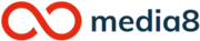 Media8 logo