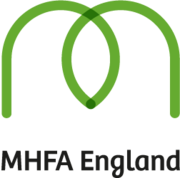 Mental Health First Aid (MHFA) England logo