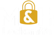 M&H Locksmith logo