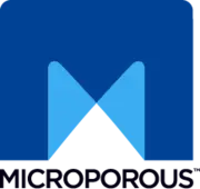 Microporous logo