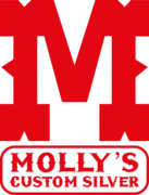 Molly’s Custom Silver logo