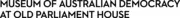Museum of Australian Democracy (MoAD) logo