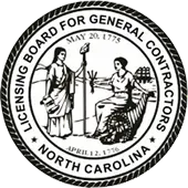 North Carolina Licensing Board for General Contractors logo