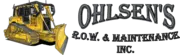 Ohlsen's Right of Way and Maintenance logo