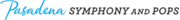Pasadena Symphony & POPS logo