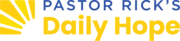 Pastor Rick’s Daily Hope logo
