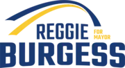 Reggie Burgess' Mayoral Campaign logo