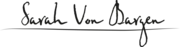 Sarah Von Bargen logo