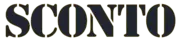 SCONTO logo