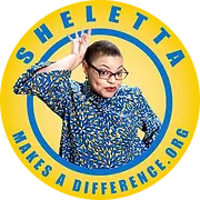 Sheletta Makes a Difference (SheMAD) logo