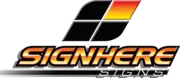 Sign Here Signs logo