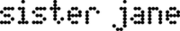 Sister Jane logo