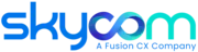 SkyCom Call Center logo