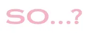 So…? Fragrance logo