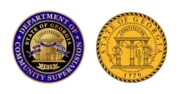 State of Georgia Department of Community Supervision logo